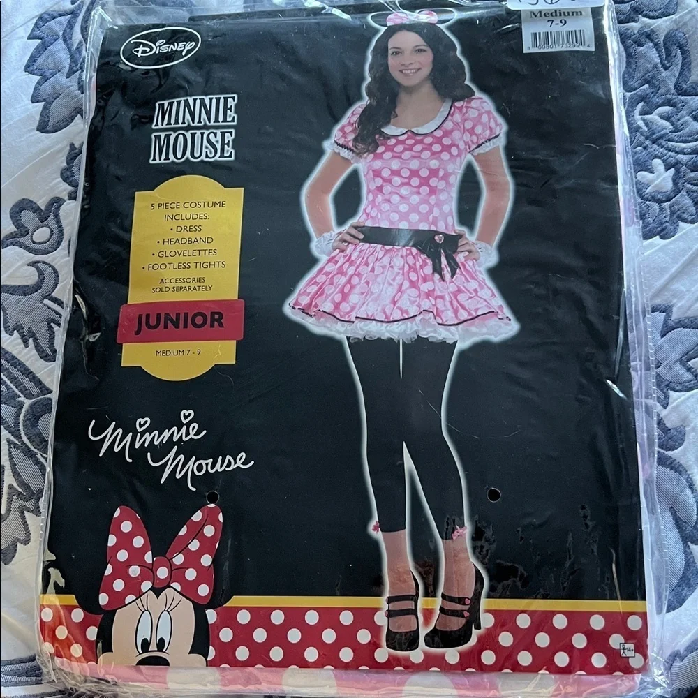 New Minnie Mouse dress costume junior sizes